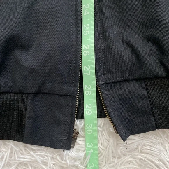 NWOT Red Cap workwear Men's Black Bomber Jacket